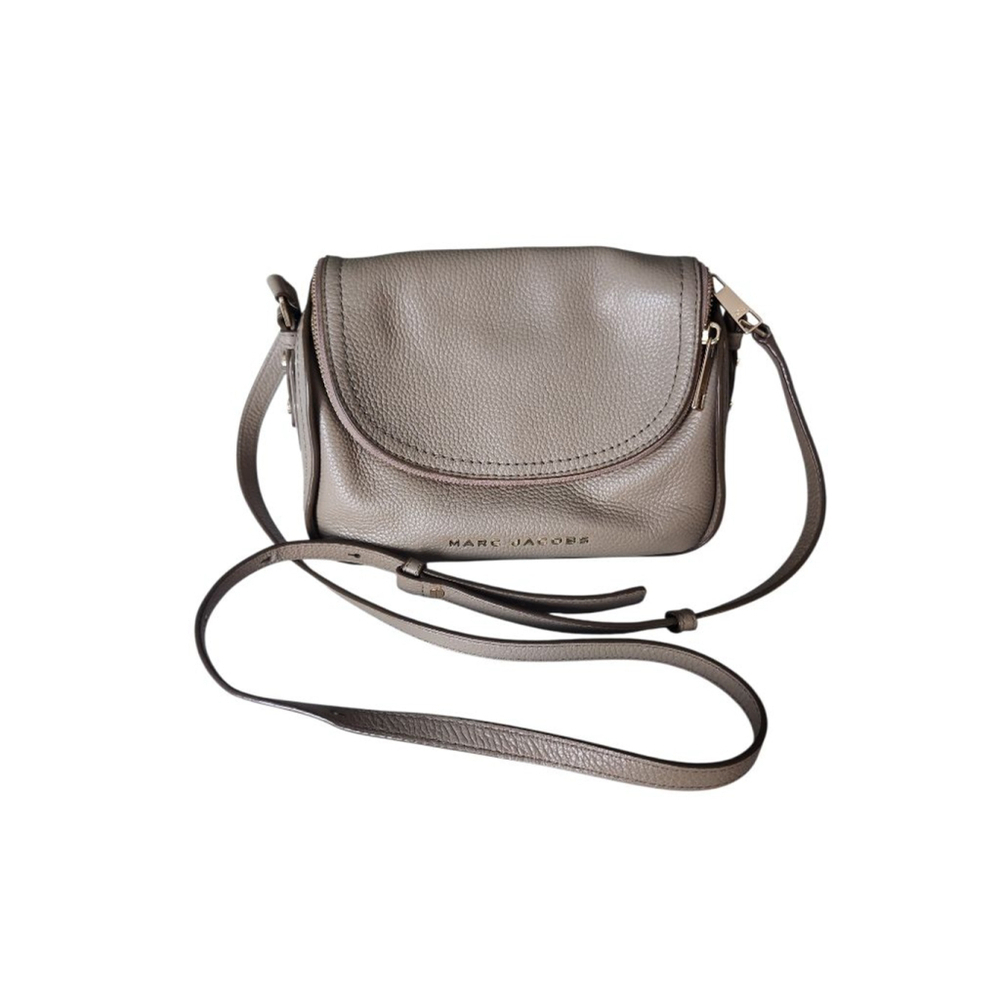 Women's MARC JACOBS Crossbody Bag One Size Taupe with Gold Hardware